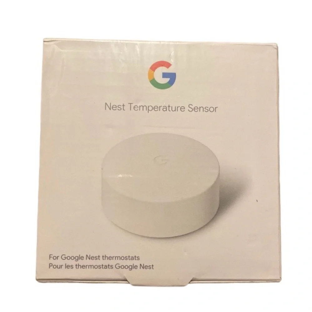 google Nest Temperature Sensor in White